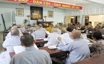 BTS GHPGVN Q.10 họp triển khai Phật đản và ACKH PL: 2560